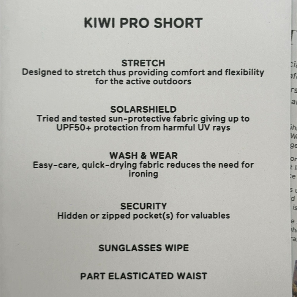 Craghoppers KIWI PRO SHORT - Black - Picture 11 of 16